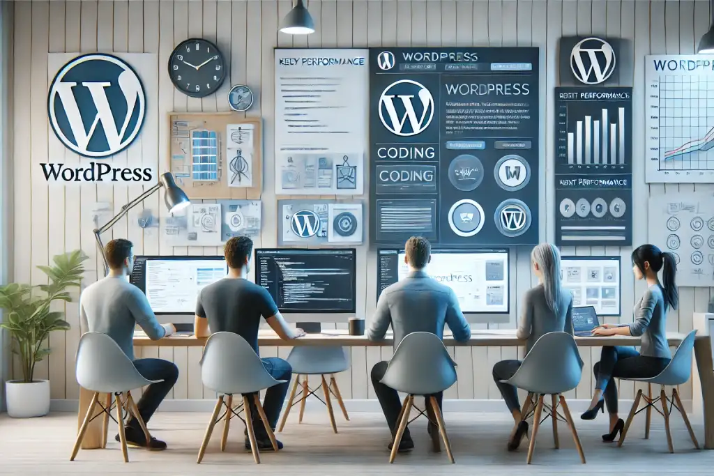 WordPress website ομάδα υποστήριξης